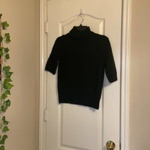 Black Turtleneck Sweater, Size Small